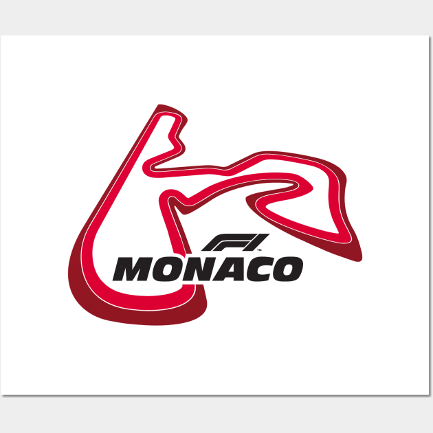 Grandprix Monaco Circuit Wall Art by melsa